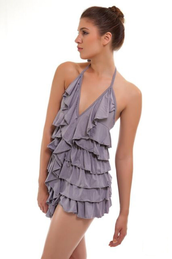 Sexy Clubbing Party Halterneck Mini Dress/Tunic-539