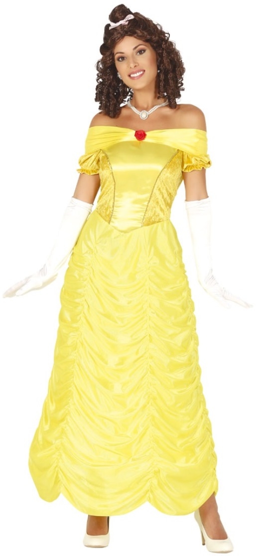Belle of The Ball Womens Costume Yellow Cosplay Princess Fancy Dress