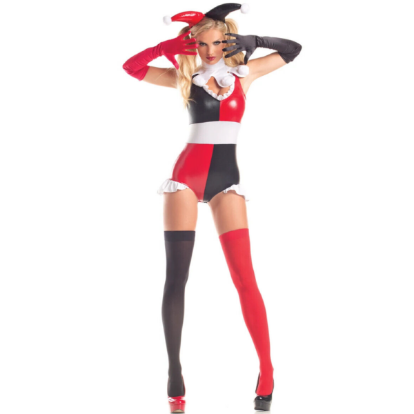 Halloween Harlequin Outfit