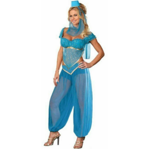 blue genie costume