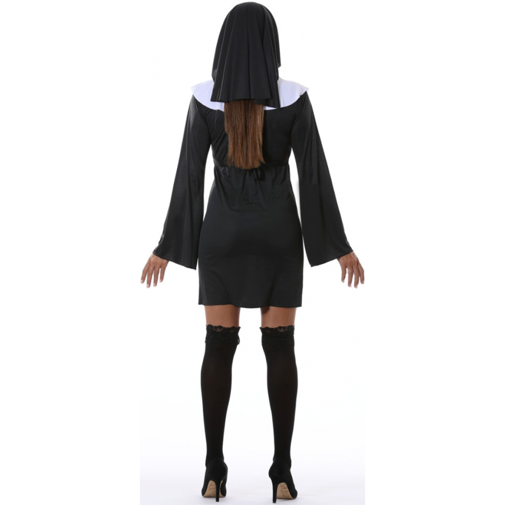 nun fancy dress short