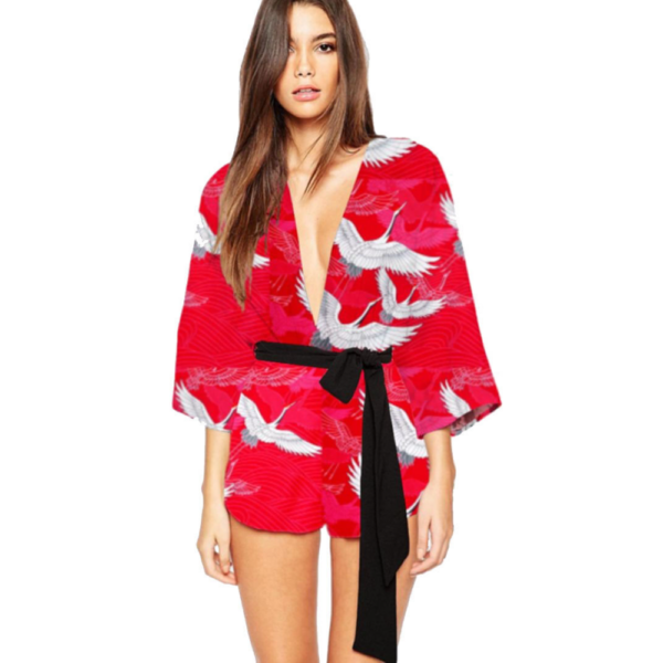 red guisha girl