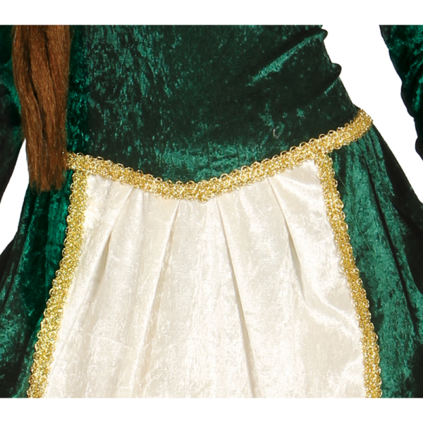 medival costume skirt view