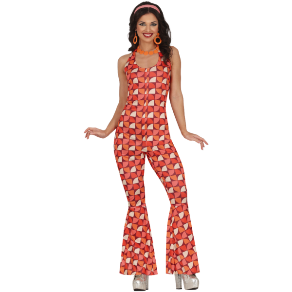 70S pink jumpsuit
