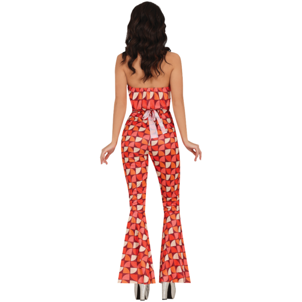 pink jumpsuit back