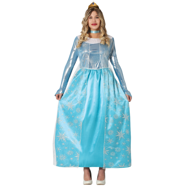 blue princess dress