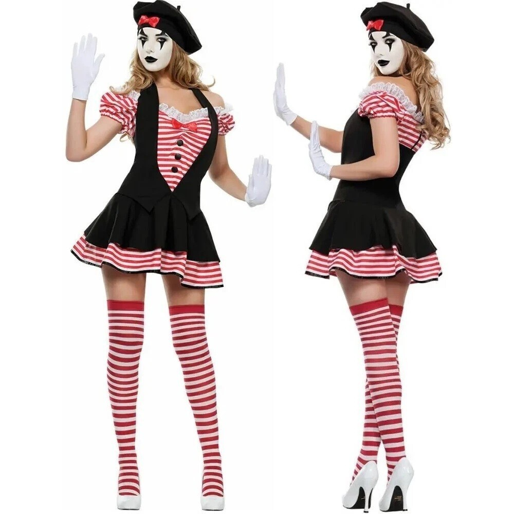 ladies mime fancy dress