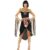 Princess Cleopatra Egyptian Costume Womens Adult Queen of the Nile Black Dress