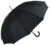 Mens Windproof Automatic Walking Umbrella 42.5 Inch Black Gents City Brolly