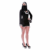 Womens Harem Girl Costume Fancy Dress Black Long Sleeve Dress