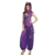 Purple Genie Fancy Dress Arabian Princess Costume Belly Dancer